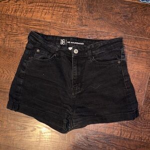 No Boundaries Women's Dark Denim Shorts